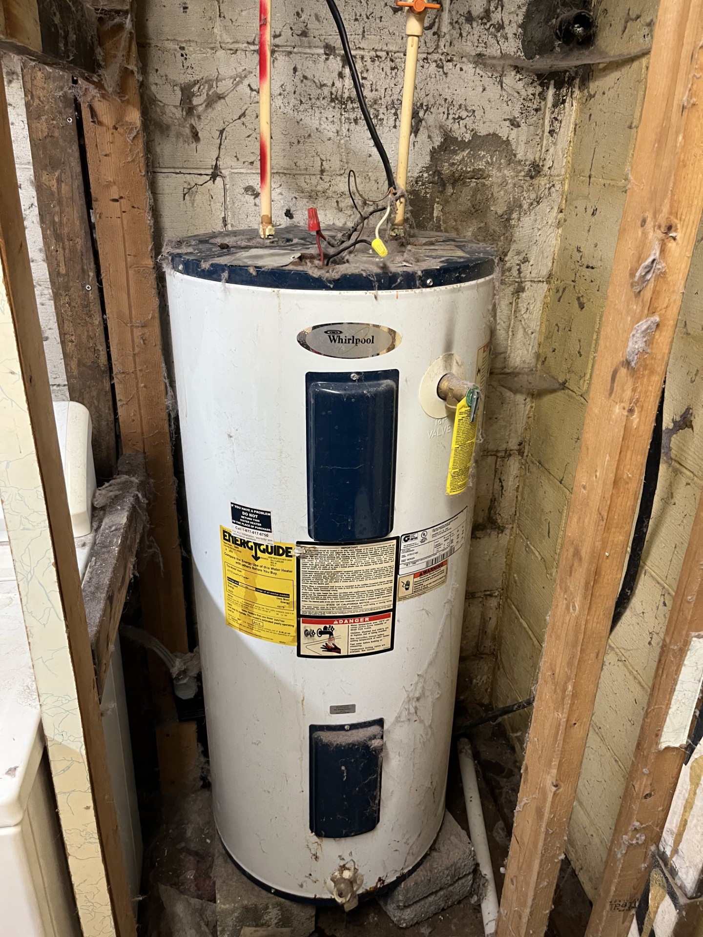 Water heater serviced by First Installations LLC
